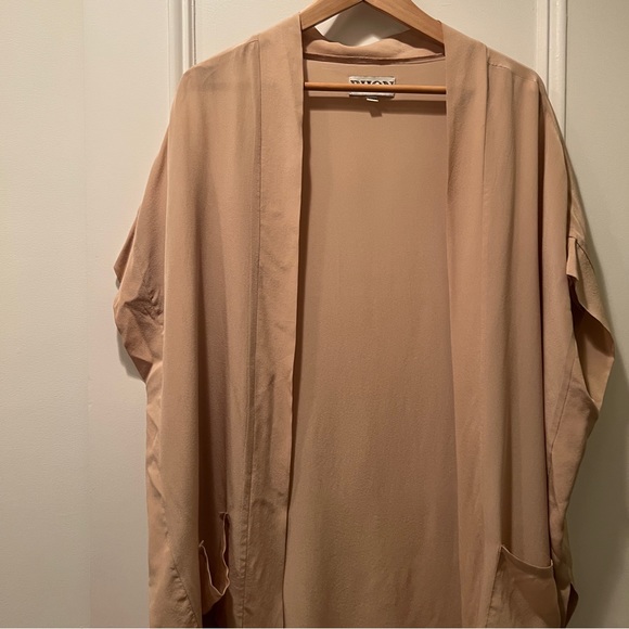 Bhon 100% Silk Open Kimono Style Duster Small - Picture 3 of 11
